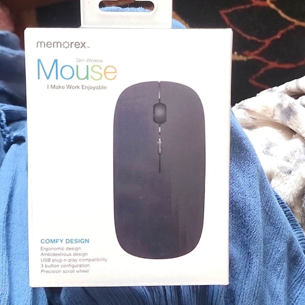Memorex Slim Wireless Mouse